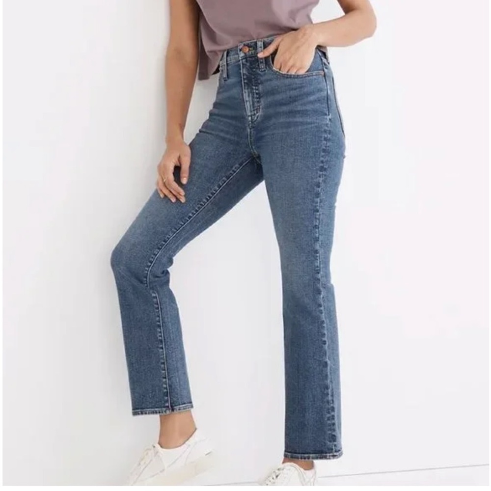 Madewell Cali Demi-Boot Jeans Size 28